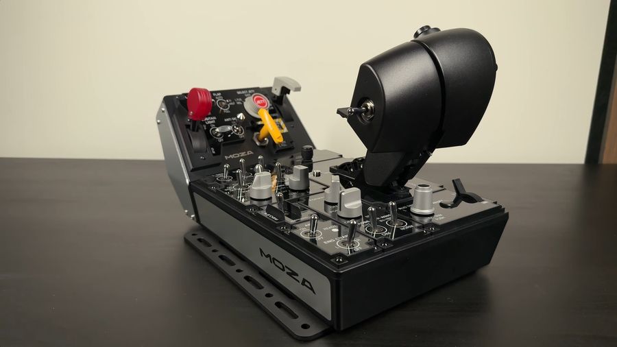 Moza Racing MTLP Take-off Landing Panel (AS009) compatible avec Moza Racing MTP Throttle Panel pour cockpit complet