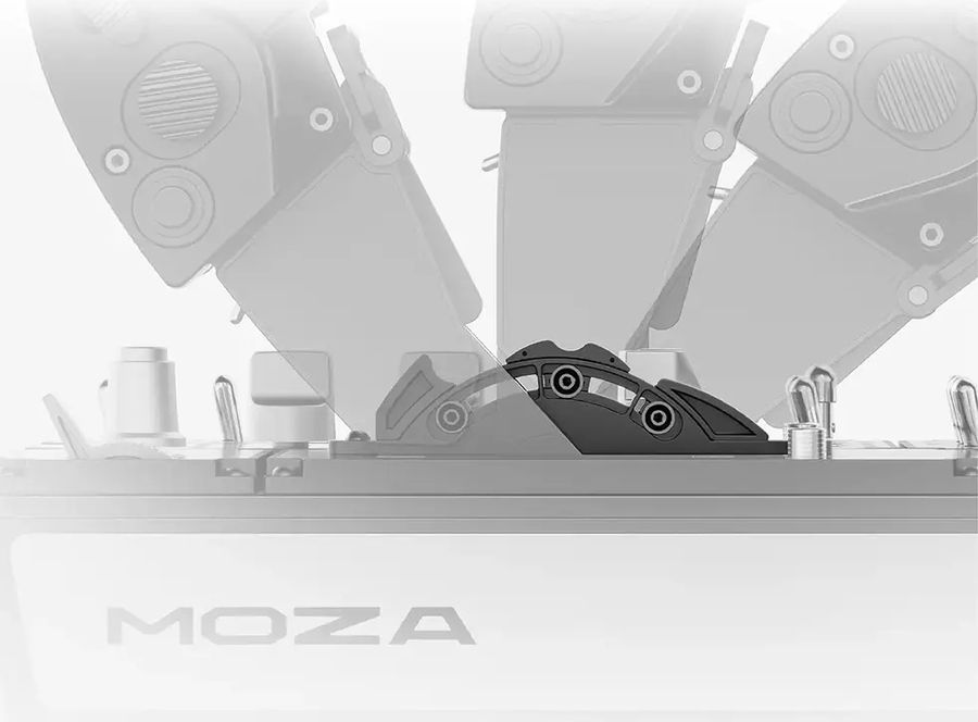 Moza Racing MTP Throttle Panel (AS008) manette de gaz avec crans de puissance personnalisables