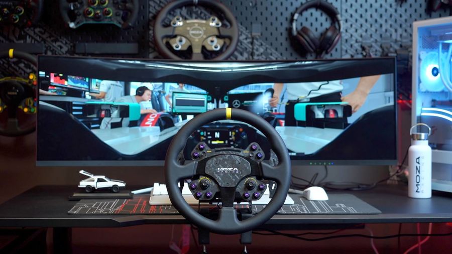 Moza Racing Volant cuir RS