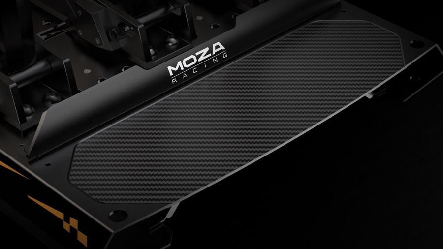 Le pédalier de simulation automobile Moza Racing CRP2 est fabriqué avec des matériaux de qualité.