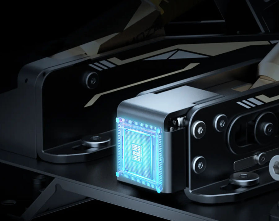 Le capteur Load Cell permet la résistance de la pédale.