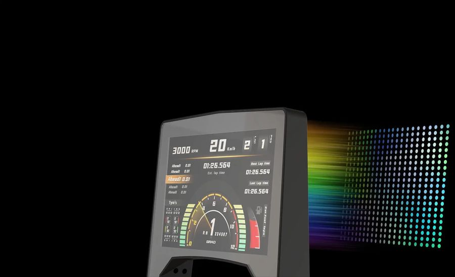 Moza Racing RM : l'écran