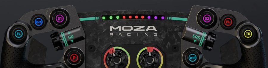 Pour toujours avoir un œil sur les RPM, le volant Moza Racing GS V2P GT arbore 10 LEDs qui donne une indication sur le régime moteur en temps réel. Les LEDs sur le haut du volant Moza Racing GS V2P GT permettent d'avoir un œil sur les RPM.
