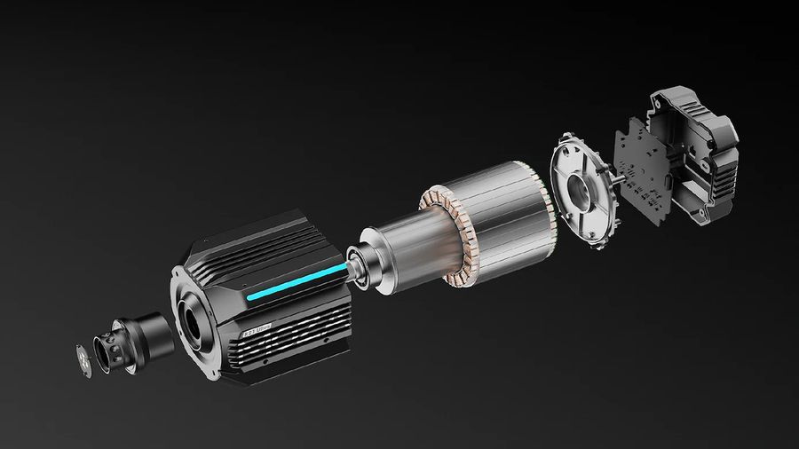 Base Direct Drive Moza Racing R21 Ultra avec gestion thermique intelligente pour performances stables en simracing.