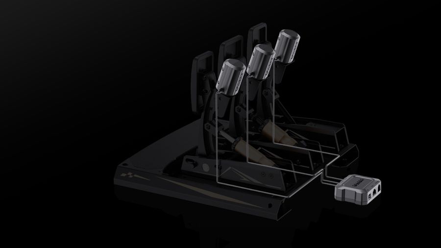 Vibreur haptique Moza Racing Pedal Haptic Feedback Kit (RS102) pour p&eacute;dalier de simracing