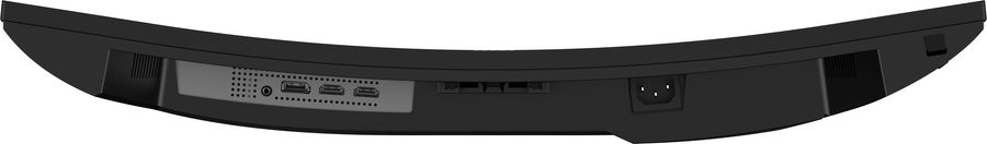 Connectique du moniteur gaming MSI MAG 27CQ6F avec deux ports HDMI et un DisplayPort