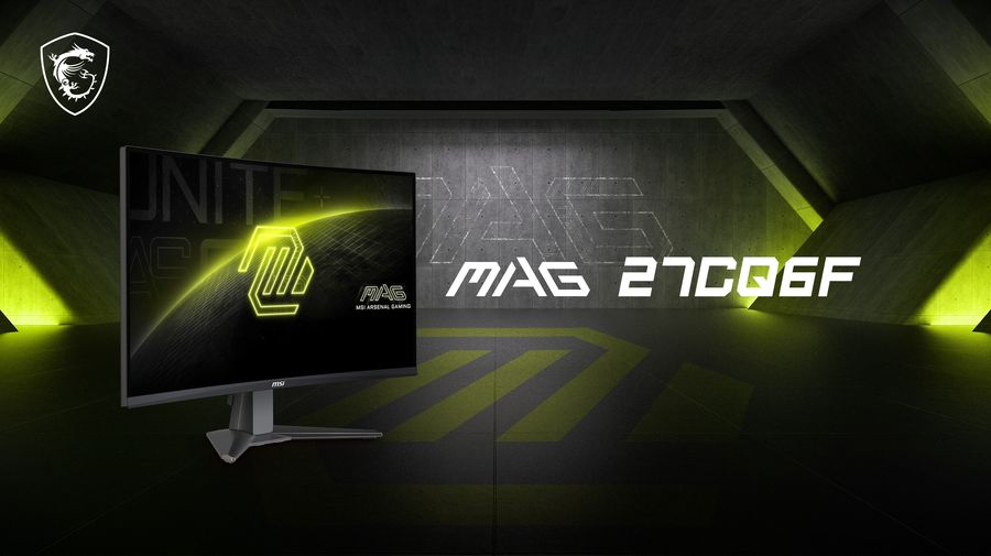 &Eacute;cran gaming MSI MAG 27CQ6F de 27 pouces avec dalle Rapid VA incurv&eacute;e QHD