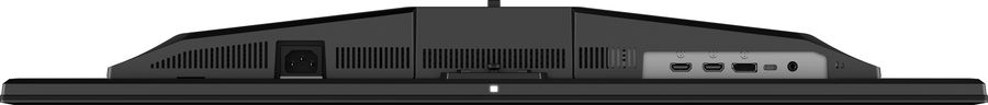 Connectique du MSI MAG 321UP QD-OLED avec deux ports HDMI 2.1, DisplayPort 1.4a et USB-C vid&eacute;o avec charge 15 W