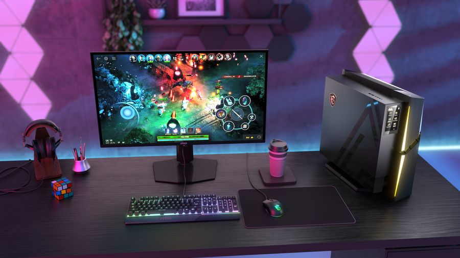 Moniteur gaming MSI MPG 321URX QD-OLED avec fr&eacute;quence de 240 Hz et temps de r&eacute;ponse de 0,03 ms