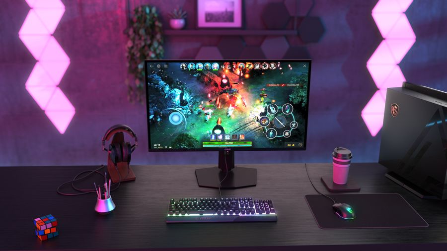 &Eacute;cran PC MSI MPG 321URX QD-OLED avec espaces colorim&eacute;triques Adobe RGB, DCI-P3 et sRGB