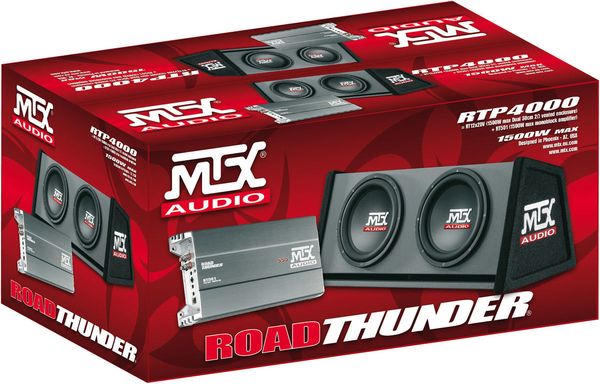 MTX RT12-04 - Subwoofer Voiture Puissant Et Performant