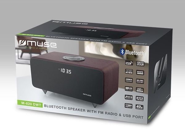 Muse M-620 Enceinte Bluetooth Noir