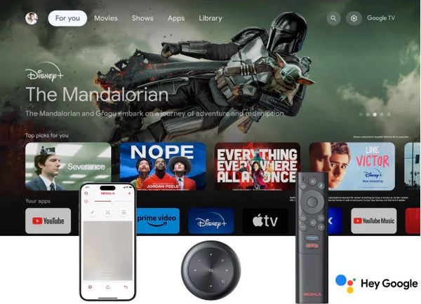 Nabula Capsule 3 : différentes options de contrôle