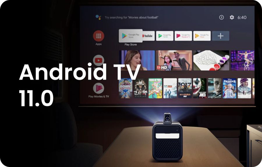 Nebula Mars 3 : Android TV int&eacute;gr&eacute;