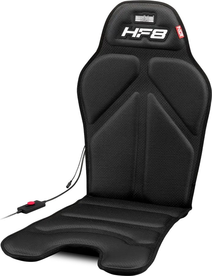 Le tapis de retour haptique Next Level Racing HF8 Haptic Gaming Pad est id&eacute;al pour les fauteuils gamer et les si&egrave;ges de simulation simracing.