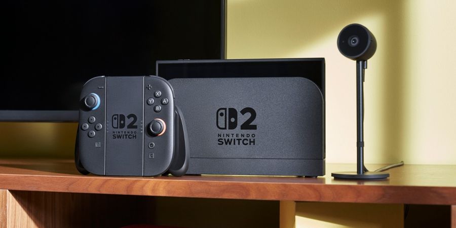 La caméra Nintendo Switch 2 offre la possibilité de participer à des discussions vidéo avec vos amis et d’être intégré dans certains jeux via CameraPlay. Elle dispose d’un objectif grand angle réglable et ajuste la luminosité automatiquement pour garantir une image claire en toutes circonstances.
