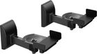 Norstone Bookshelves Wall Mount Noir (la paire)