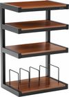NorStone Esse hi-fi Vinyl noir satiné et noyer