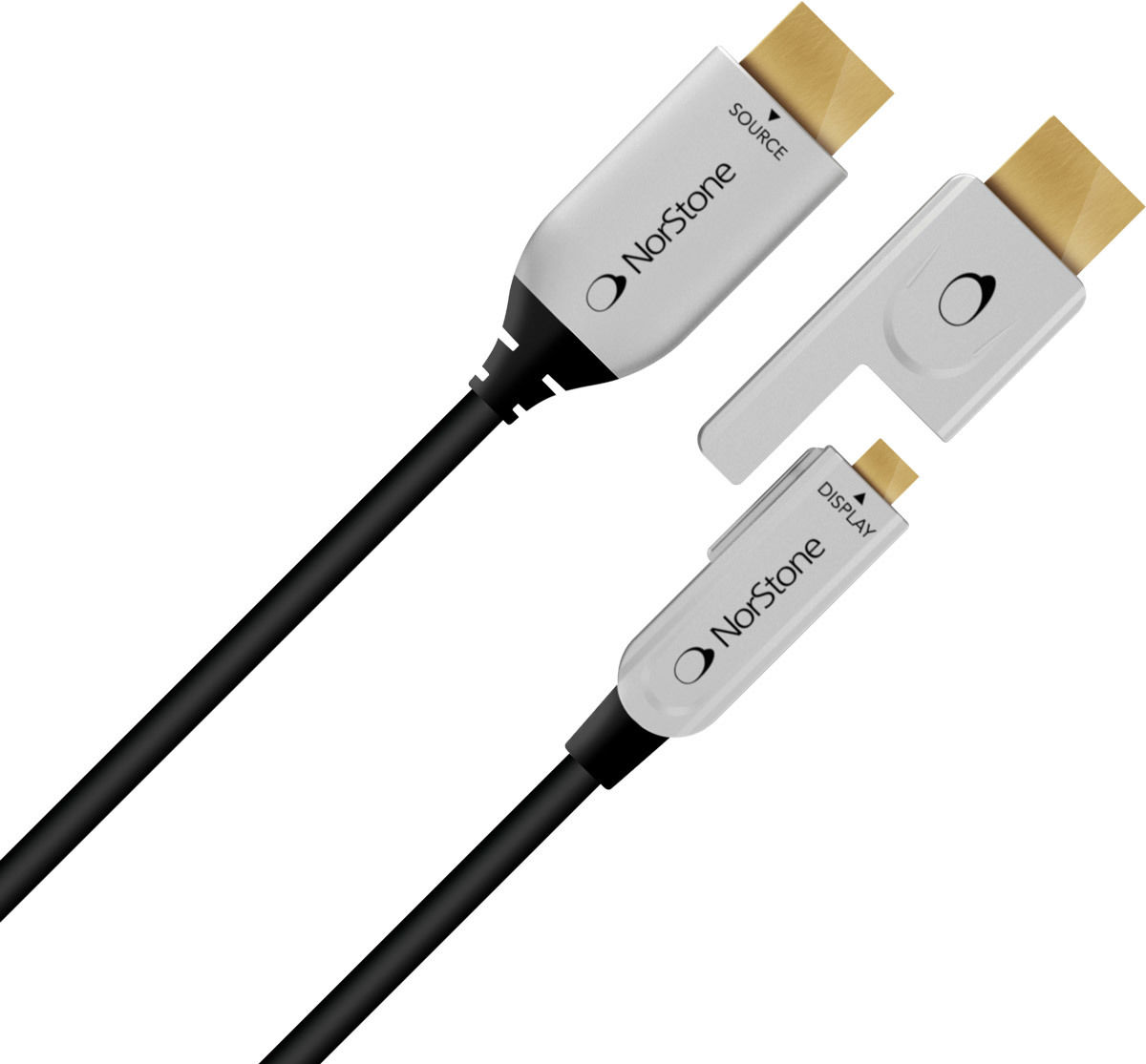 Norstone Jura HDMI-Optic - C&acirc;ble HDMI avec Fibre Optique de 100 m