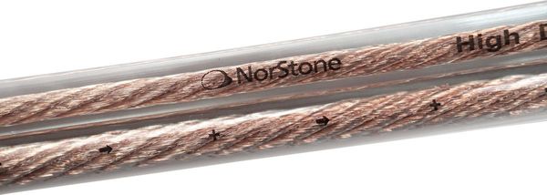 Norstone CL 400 – Cavo Per Diffusori 2x4mmq, 100 Metri, Trasparente