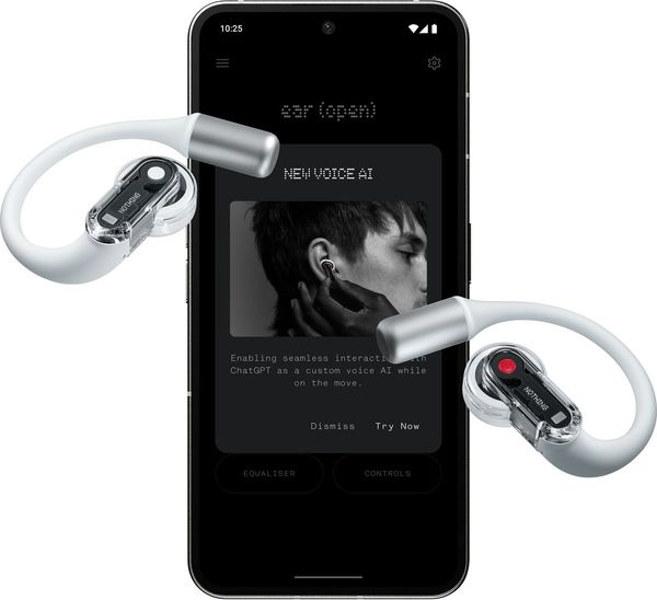 Écouteurs Nothing Ear (Open) : mise en situation
