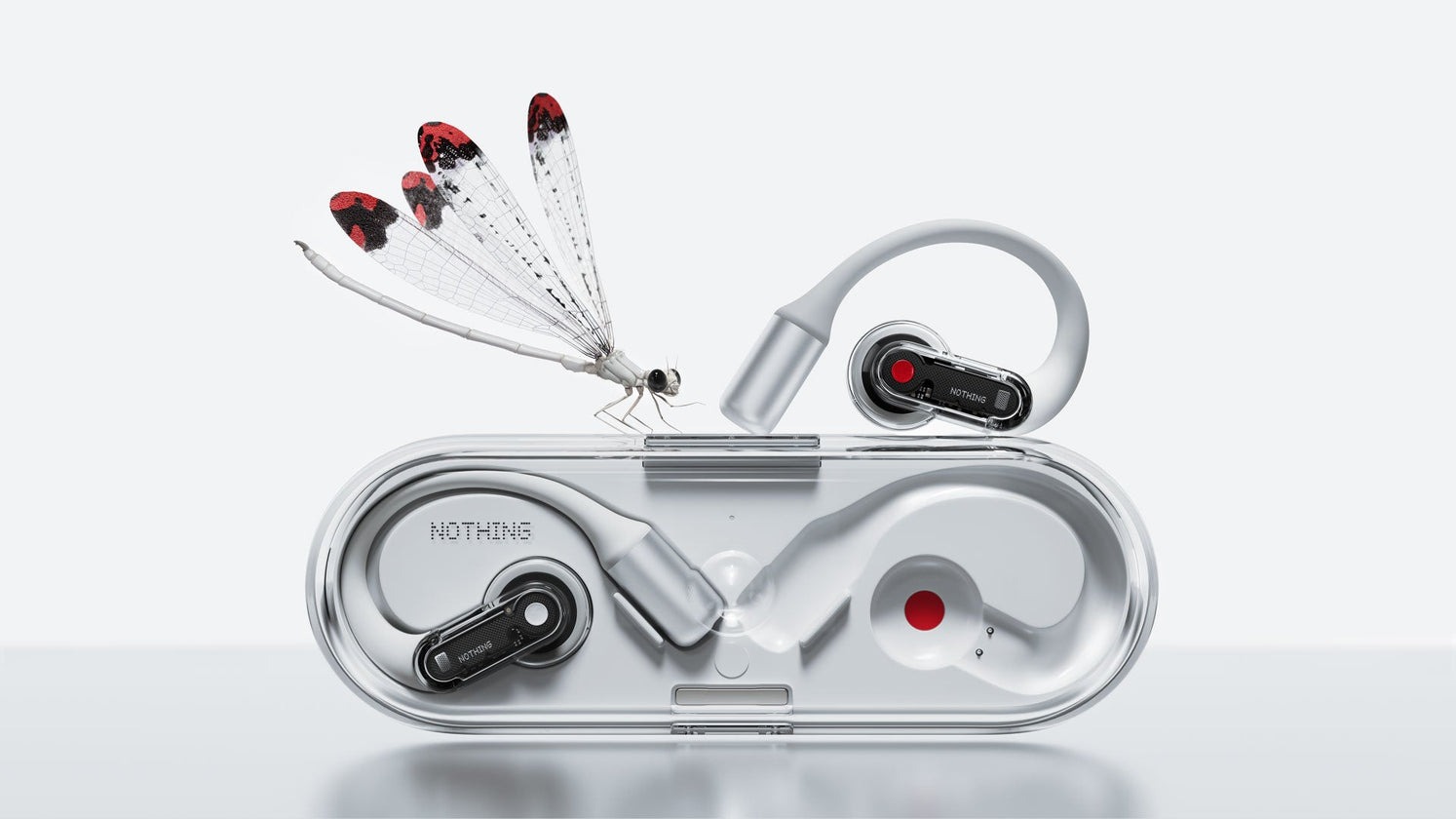Écouteurs NOTHING EAR Open Blanc - Bluetooth Intra-auriculaires - Neuf Sous Blister D'origine