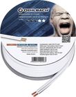 Oehlbach Speaker Wire 2 x 0,75 mm Blanc (bobine de 10 m)