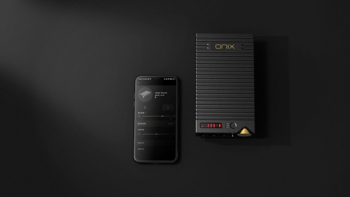 Application de contrôle ampli casque Onix Mystic XP1