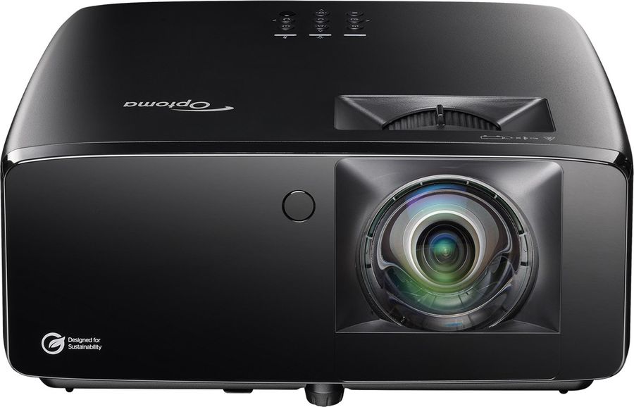 Optoma UHZ36STe, vid&eacute;oprojecteur laser DLP True 4K UHD &agrave; focale courte avec projection grand format, HDR et fonctions gaming.