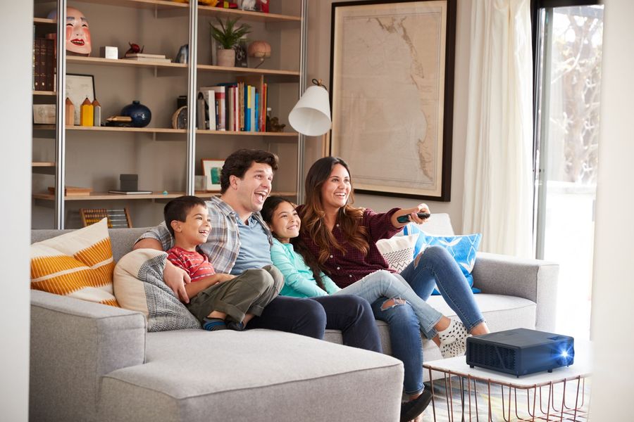  Optoma UHZ55  : mise en situation du projecteur