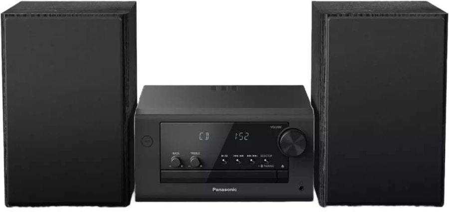 Cha&icirc;ne hi-fi Panasonic SC-PM702EGK : vue de face