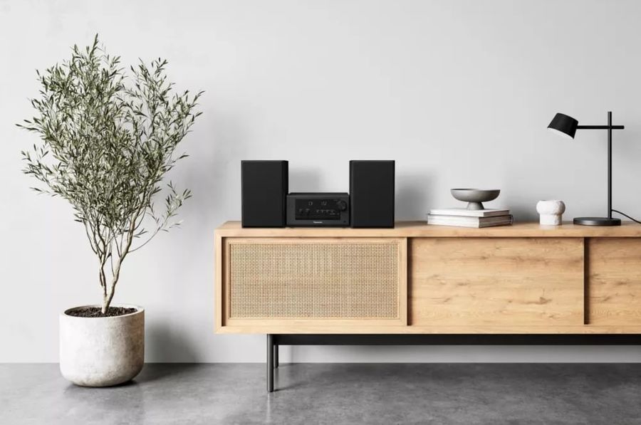 Cha&icirc;ne hi-fi Panasonic SC-PM702EGK : mise en situation