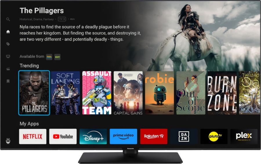 Avec l’interface Smart TV TiVo, le Panasonic TB-65W61AEZ rassemble les contenus et simplifie l’accès grâce à la commande vocale. Les suggestions personnalisées offrent une expérience fluide et conviviale.