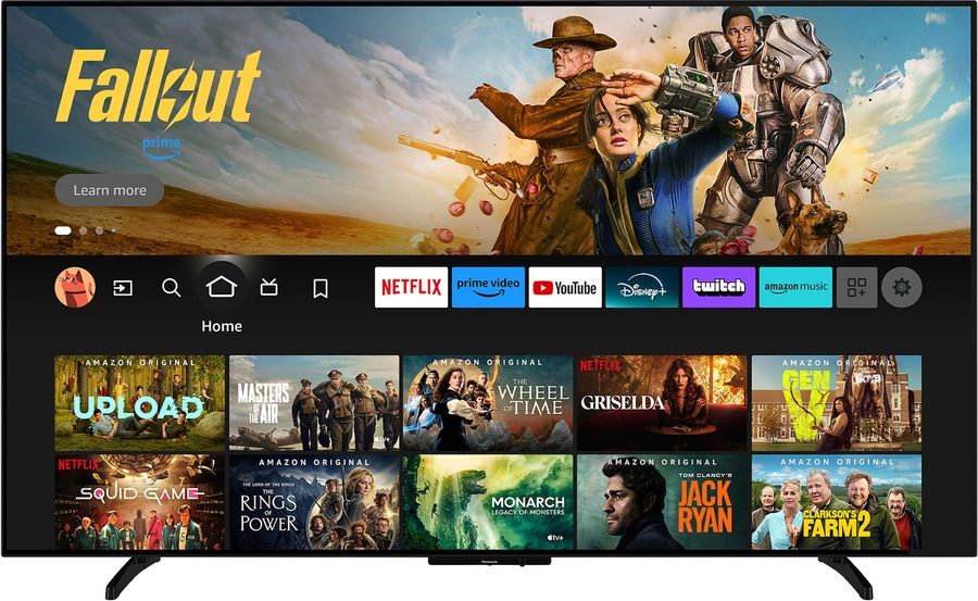 Panasonic TV-65Z80BEZ : Fire TV int&eacute;gr&eacute;, commande vocale Alexa et compatibilit&eacute; AirPlay 2. Streaming fluide et contr&ocirc;le domotique simplifi&eacute;.