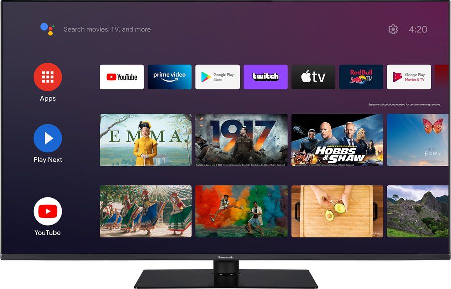 Panasonic TX-50LX650E : Android TV