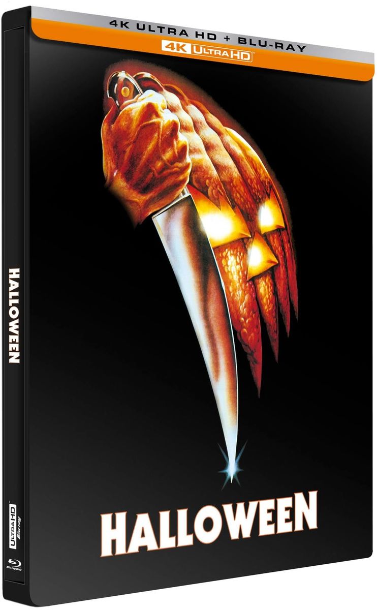 Blu-ray Paramount Halloween - La nuit des masques 4K Ultra HD + Blu-Ray-Édition boîtier SteelBook