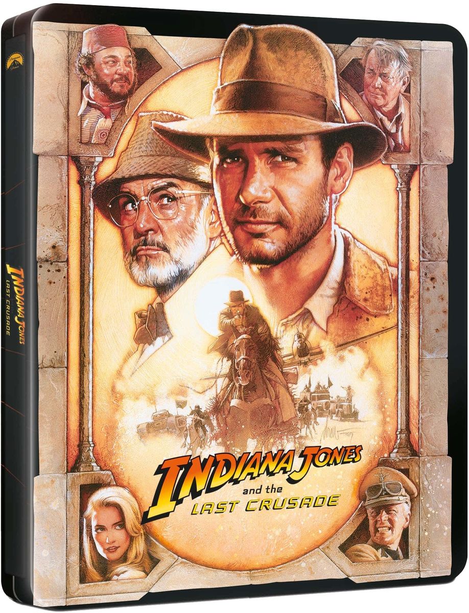Blu-ray Paramount Indiana Jones et la dernière croisade Édition Limitée Steelbook