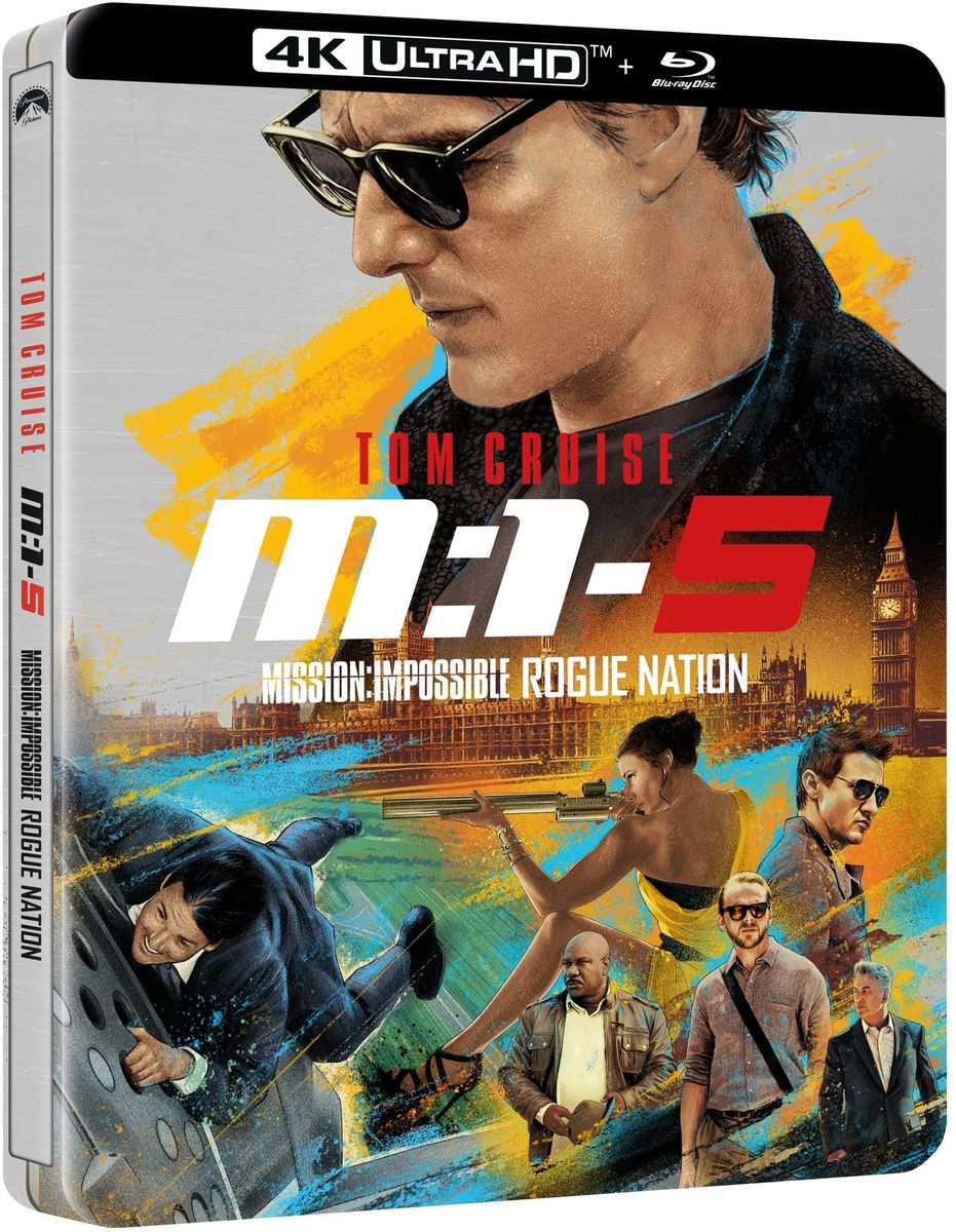 Blu-ray Paramount Mission Impossible Rogue Nation Steelbook Édition limitée