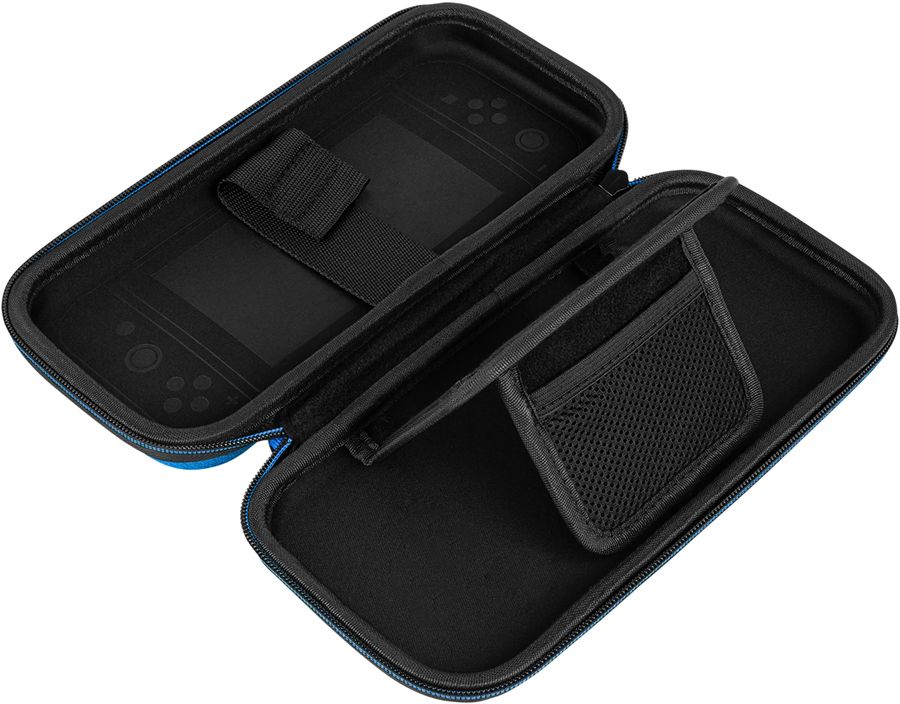 Vue intérieure de la PDP Travel Case avec support pour console