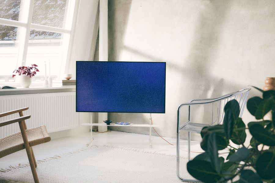 Mise en situation support barre de son