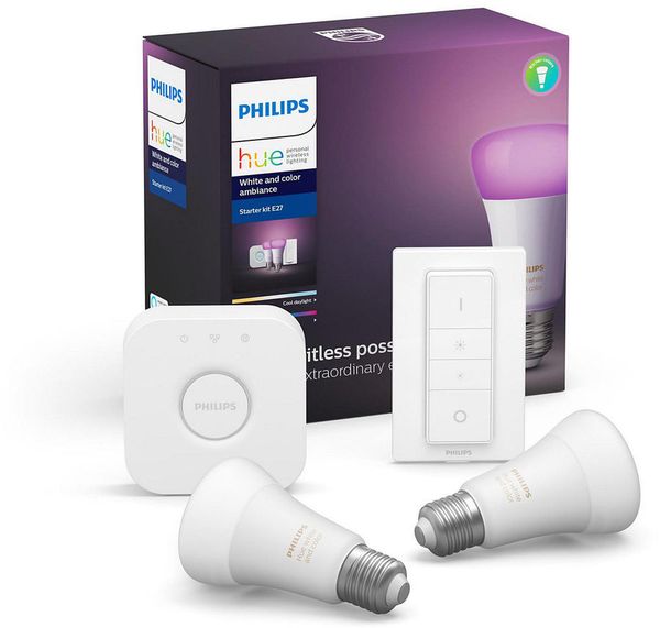 Philips Hue Kit de démarrage White and Color E27 Bluetooth