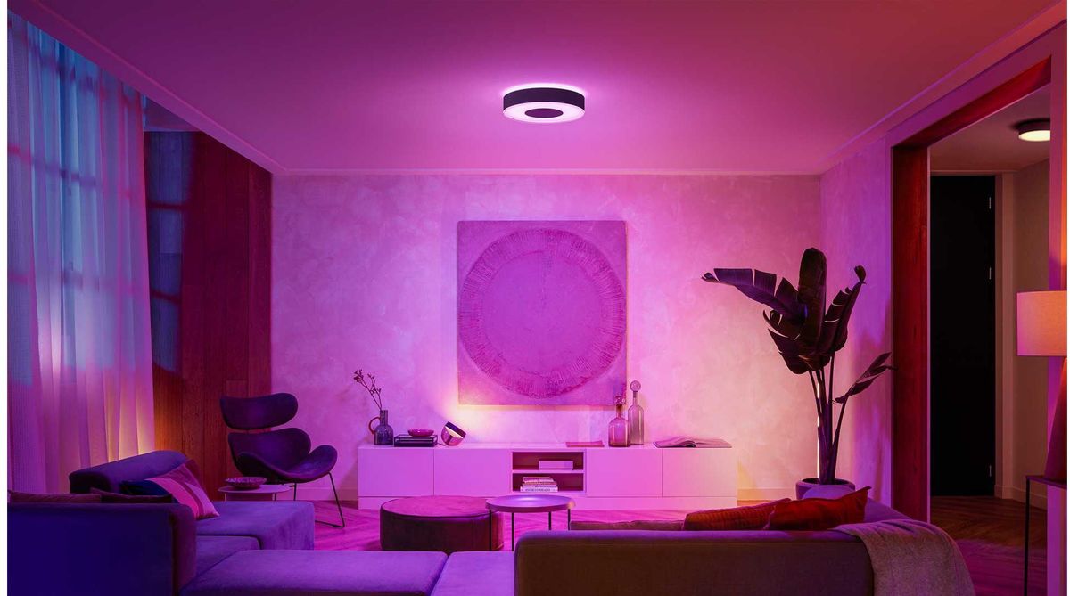 Plafonnier connecté dimmable 2350 lm IP20 33,5 W Philips Hue blanc