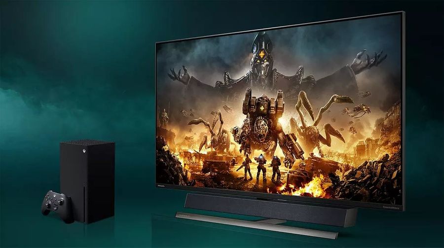  Philips Momentum 329M1RV/00 : mise en situation avec Xbox Series X