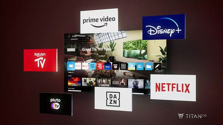 Philips 50PUS7609 : Netflix, YouTube, Prime Video