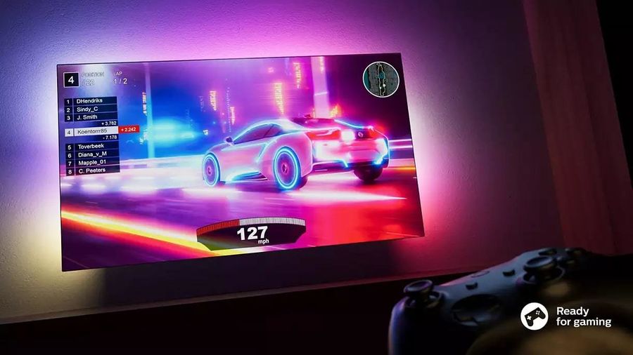 Philips 50PUS8508 : Ambilight 3 c&ocirc;t&eacute;s