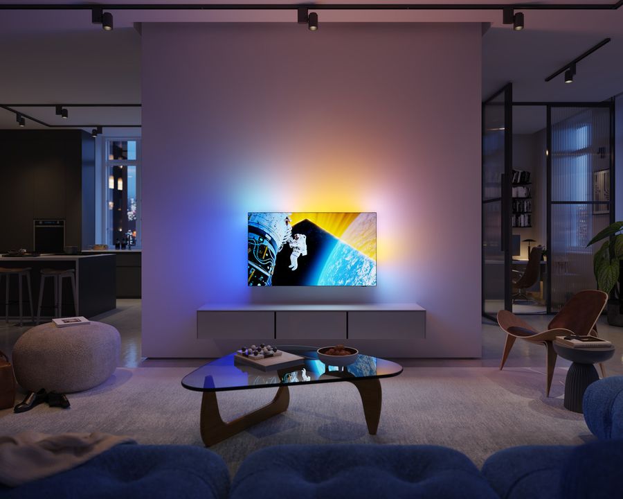 Mise en situation ambilight