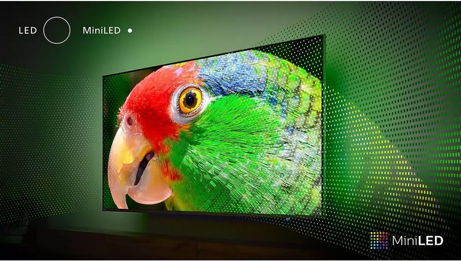 Philips 55PML9308 : illustration de la technologie MiniLED