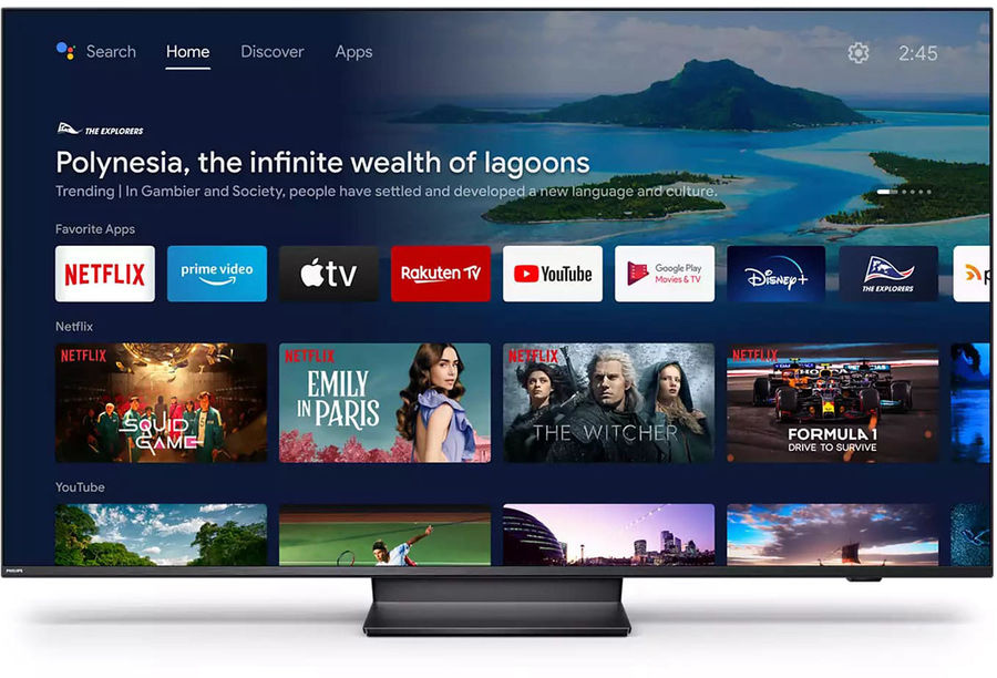 Philips 55PUS8887 : Android TV