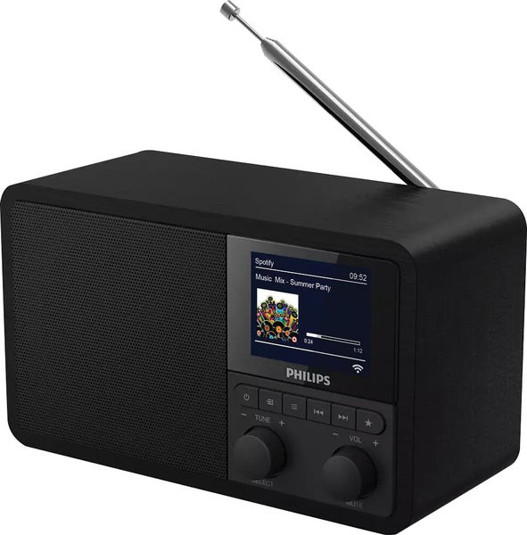Philips TAPR802/12 Radio portable Internet Numérique Noir
