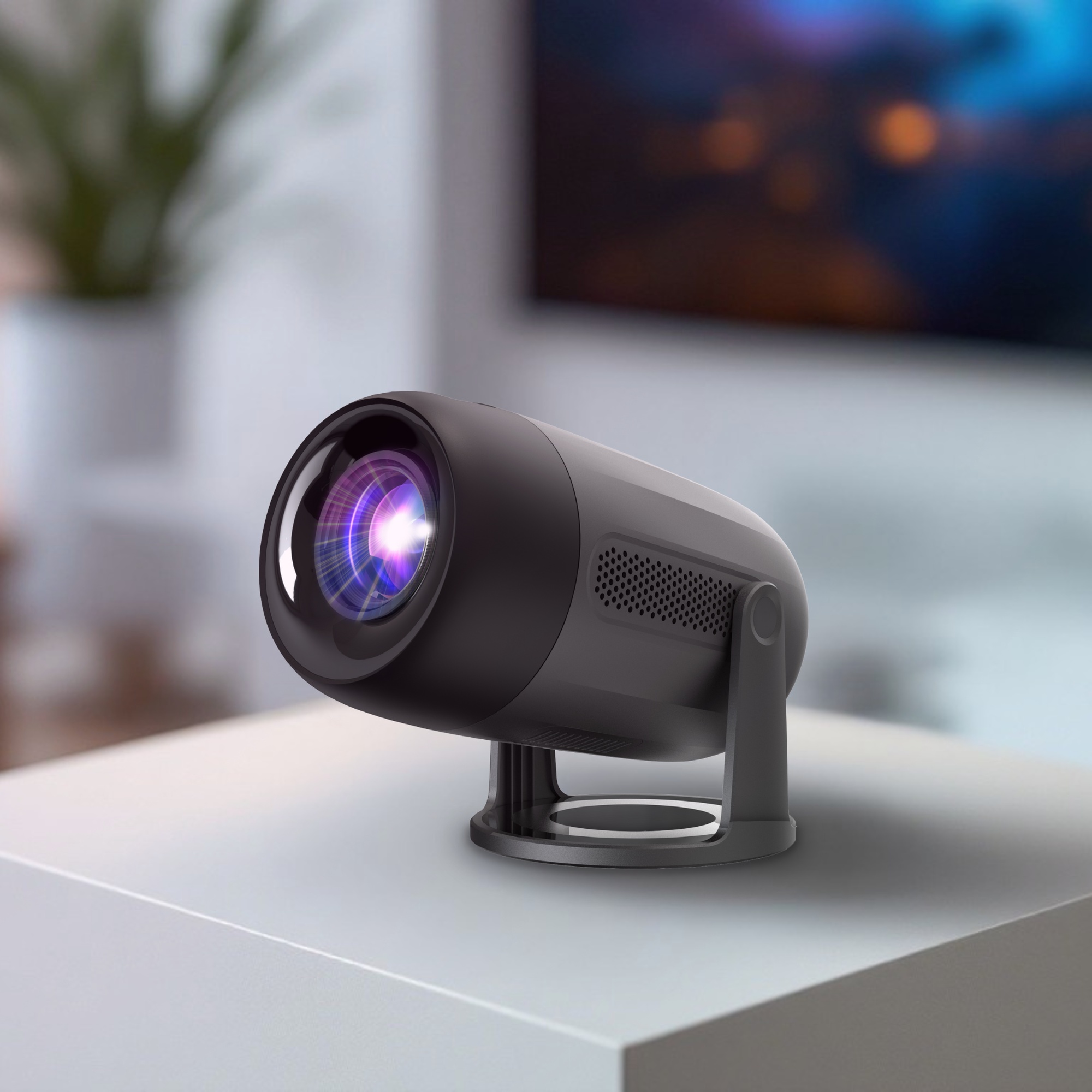 Philips NeoPix150 Projektor – Full HD 1080p, 250 ANSI Lumen, Wi-Fi, Tragbar, Mit 180°-Ständer